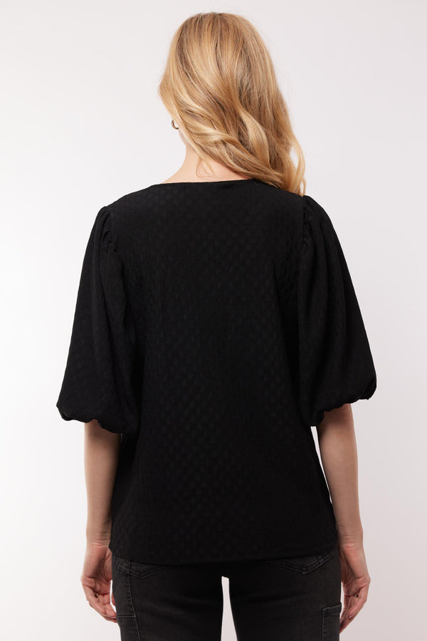 C&S the Label Celeste Top Black