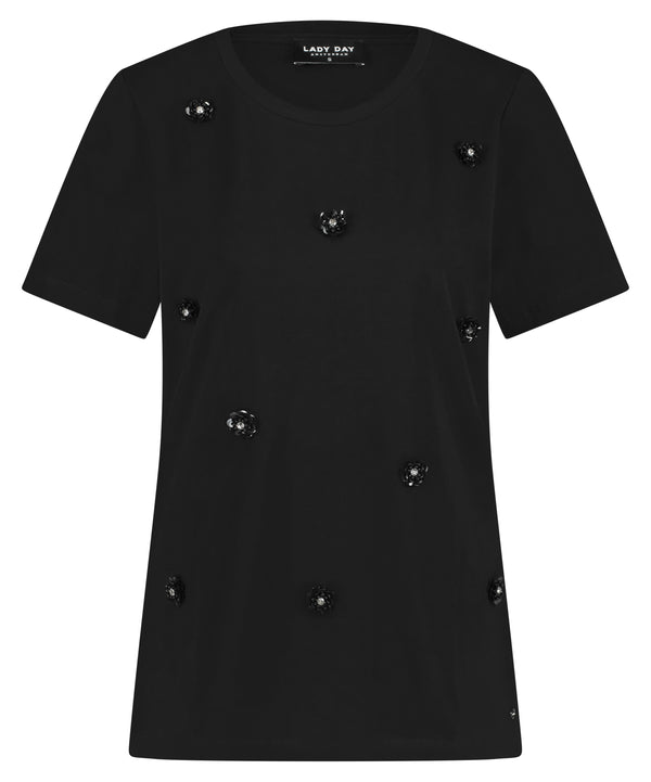 lady day t-shirt judie black