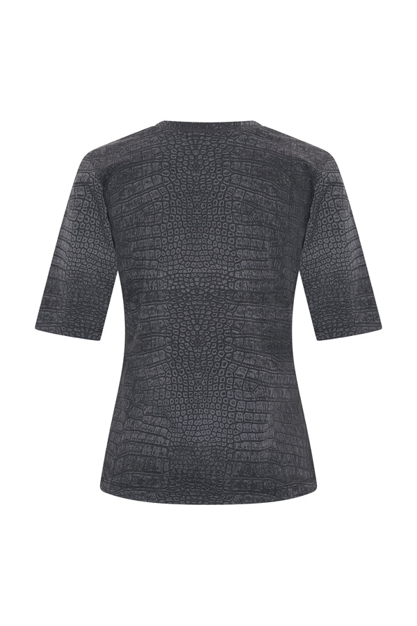 mi piace top 202271 grey croco print