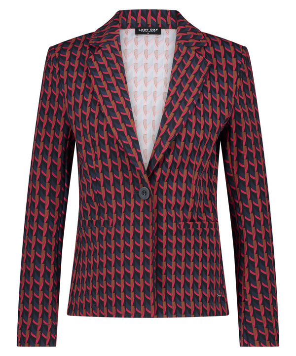 lady day blazer billy artistic print