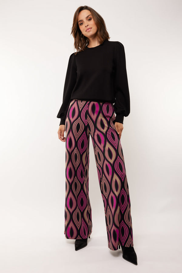 G-maxx broek ena berry/black Silly's Store