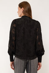 G-maxx Jewel Blouse Black